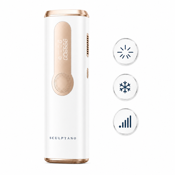 Sculptano Luma-Tech: 3-in-1 IPL &amp; Cooling Epilation System