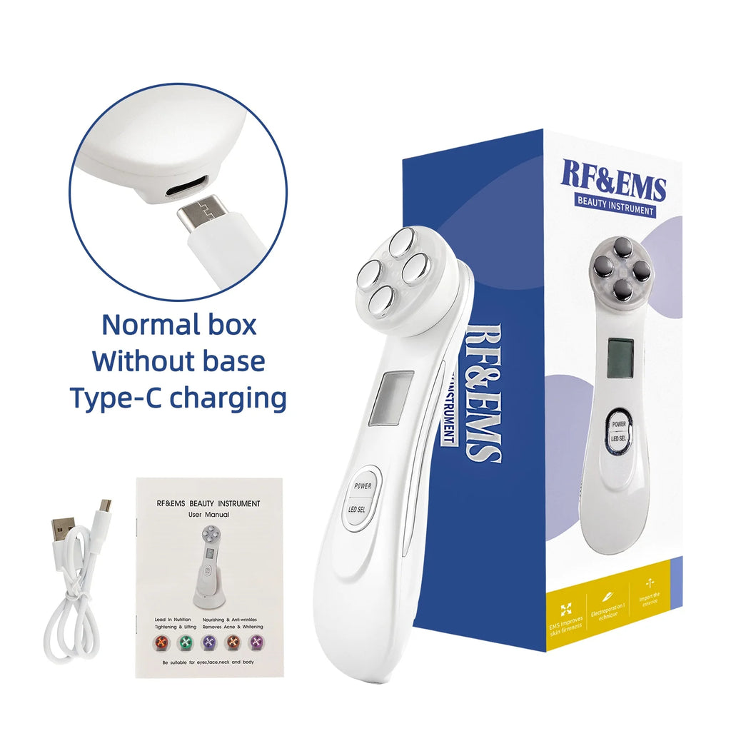 Sculptano 5-in-1 RF & EMS Deep Electroporation Facial Lifting Device