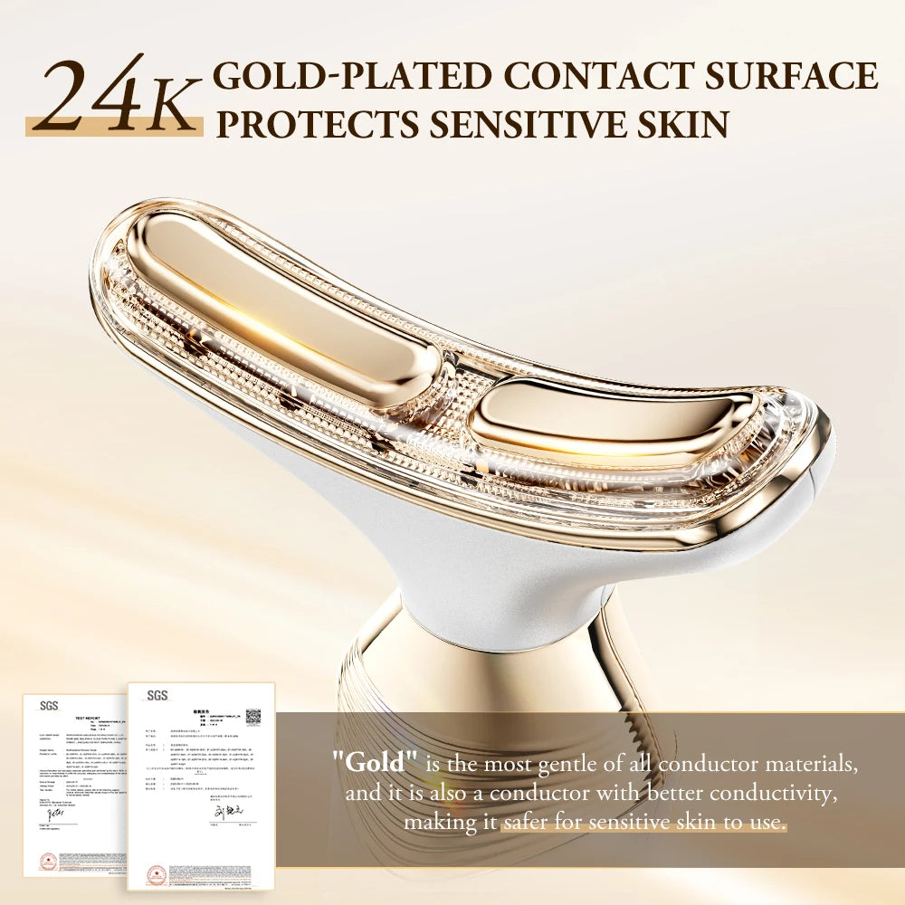 Sculptano 24K Gold Bipolar EMS Multi-Functional Beauty Device