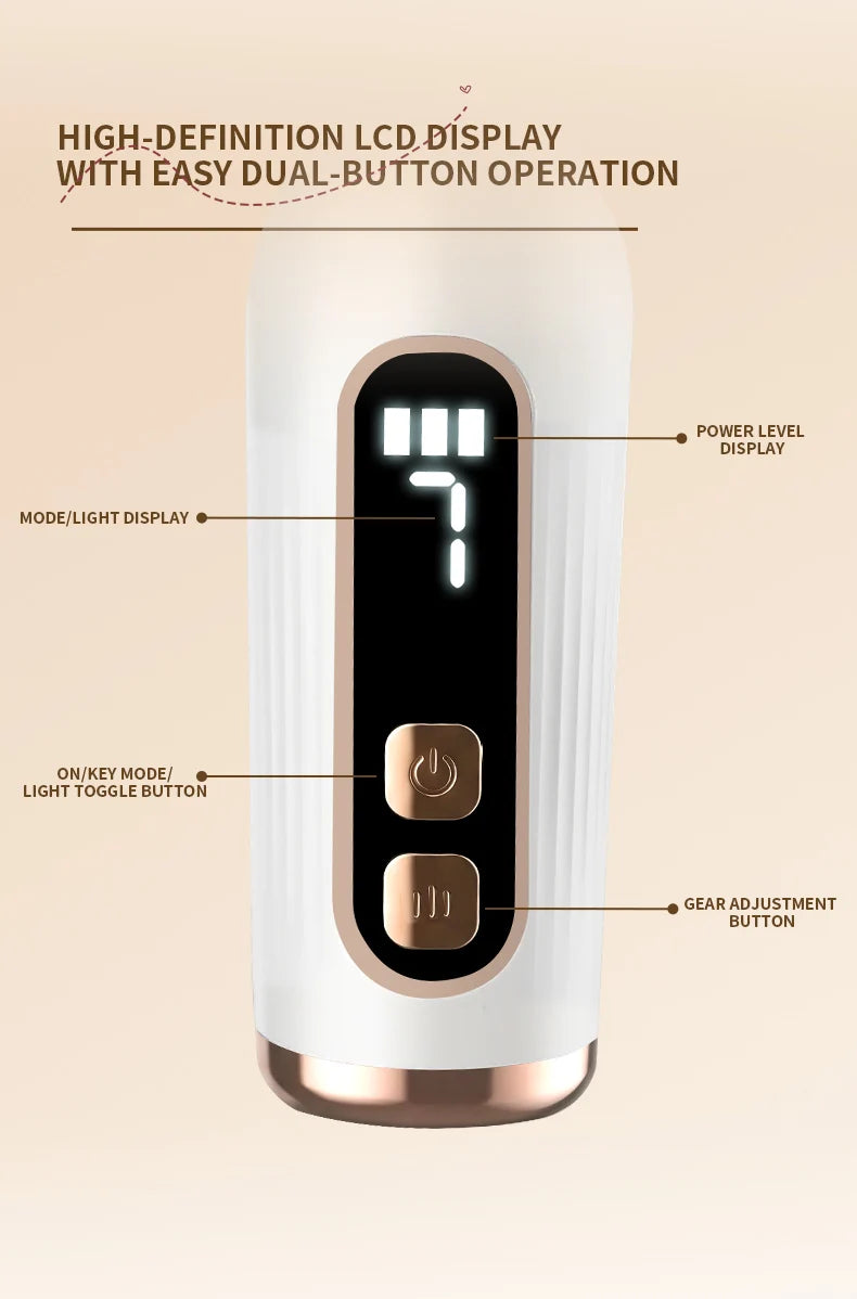 Sculptano 7-Color LED Thermal Vibration Face & Neck Massager
