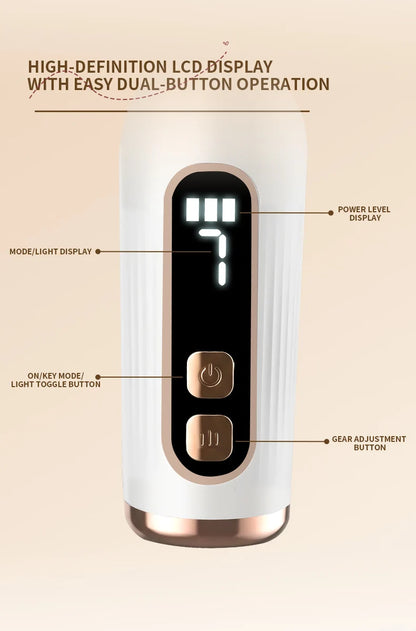 Sculptano 7-Color LED Thermal Vibration Face & Neck Massager