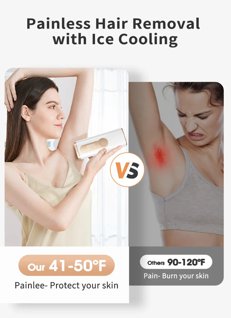 Sculptano Luma-Tech: 3-in-1 IPL &amp; Cooling Epilation System