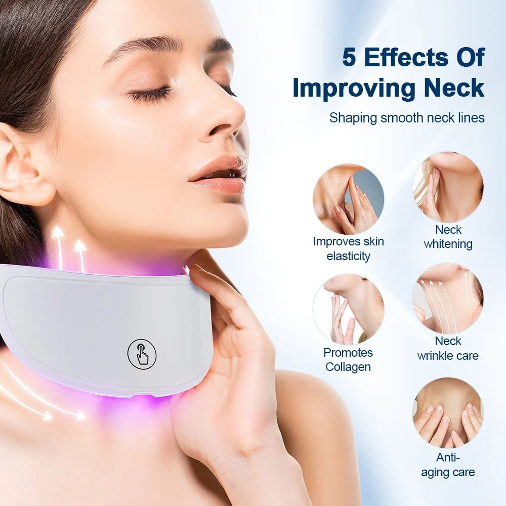 Sculptano 7-Color Bio-Light Photon Therapy Neck Mask