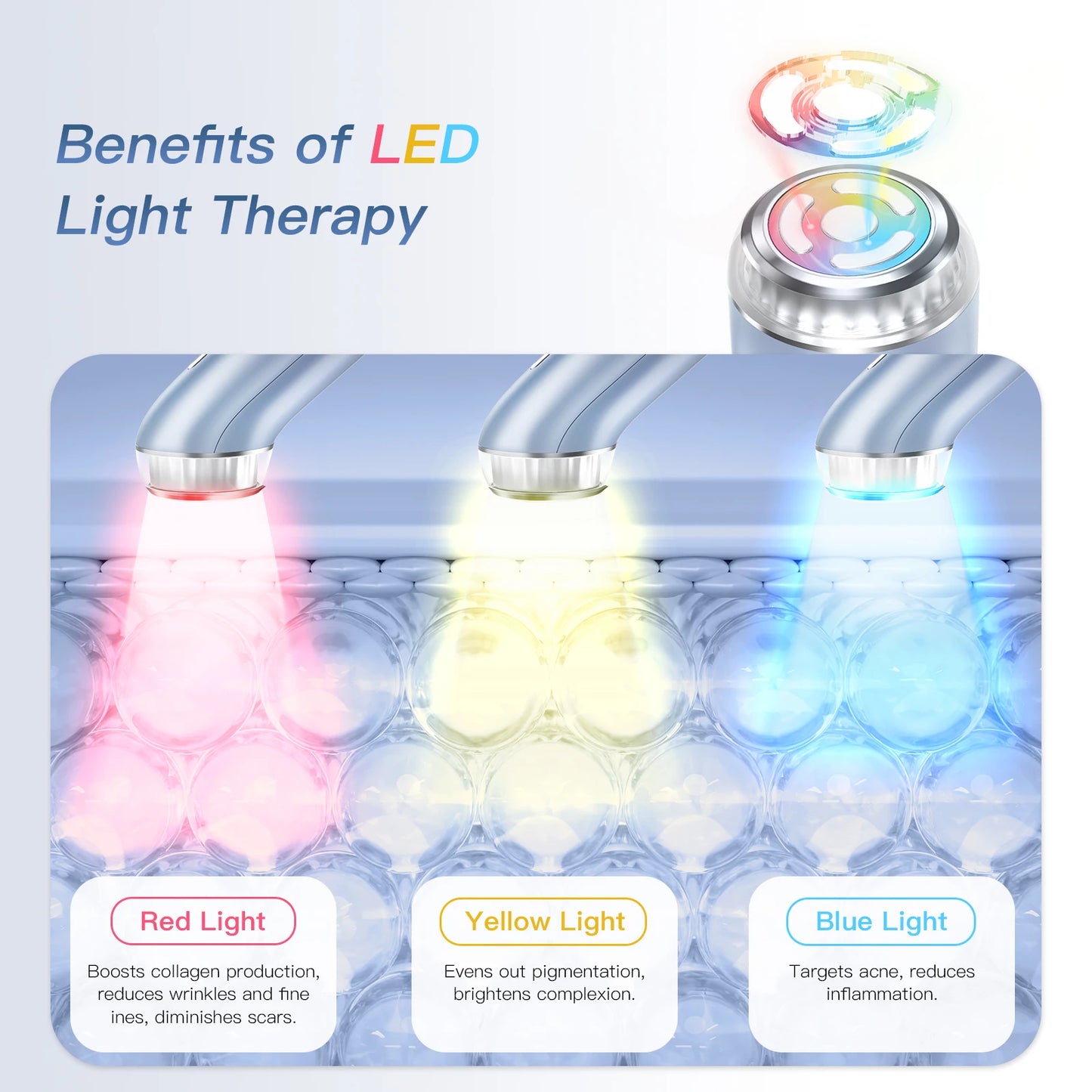 Sculptano M2 6-in-1 LED EMS Photon Rejuvenating Face Lifting Device