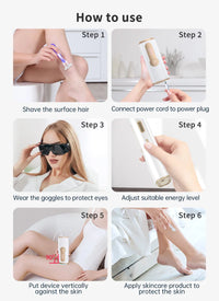 Sculptano Luma-Tech: 3-in-1 IPL &amp; Cooling Epilation System