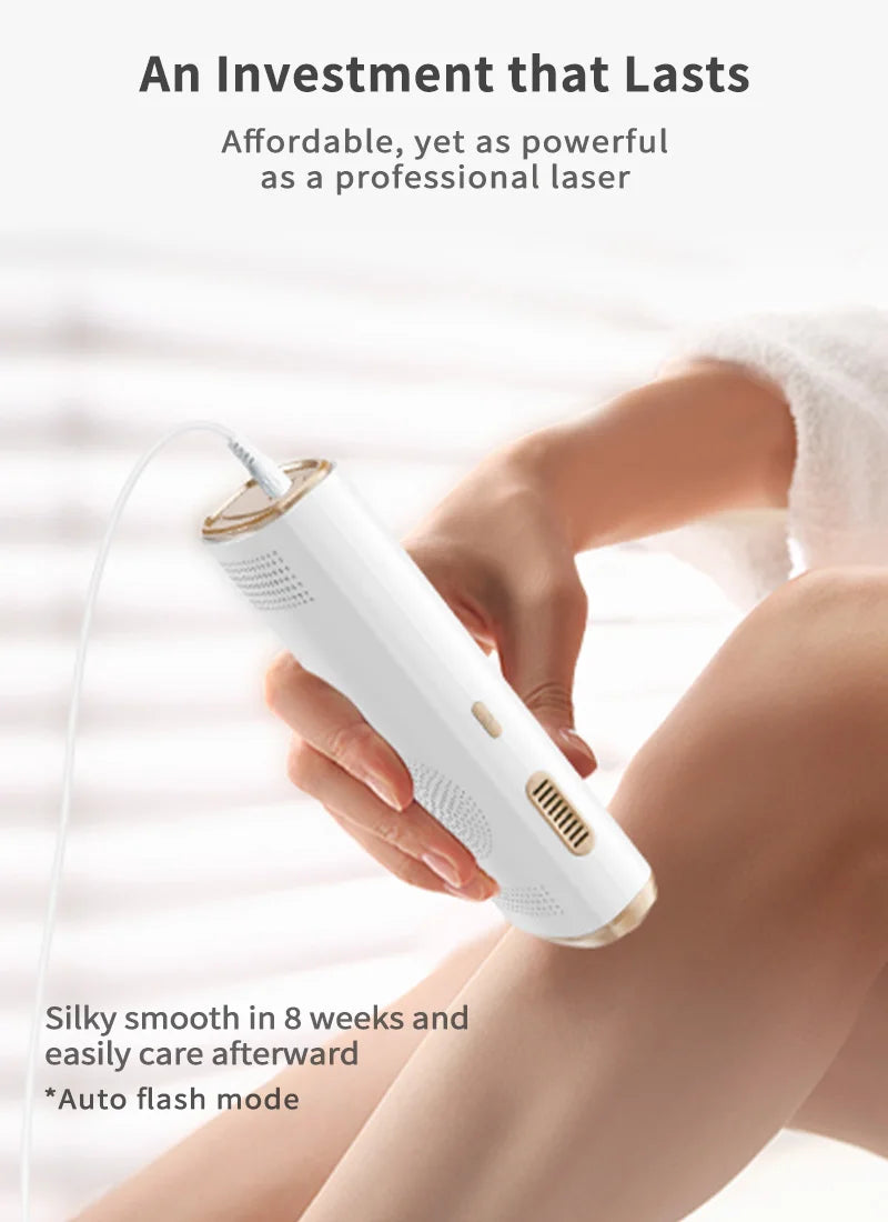 Sculptano Luma-Tech: 3-in-1 IPL &amp; Cooling Epilation System