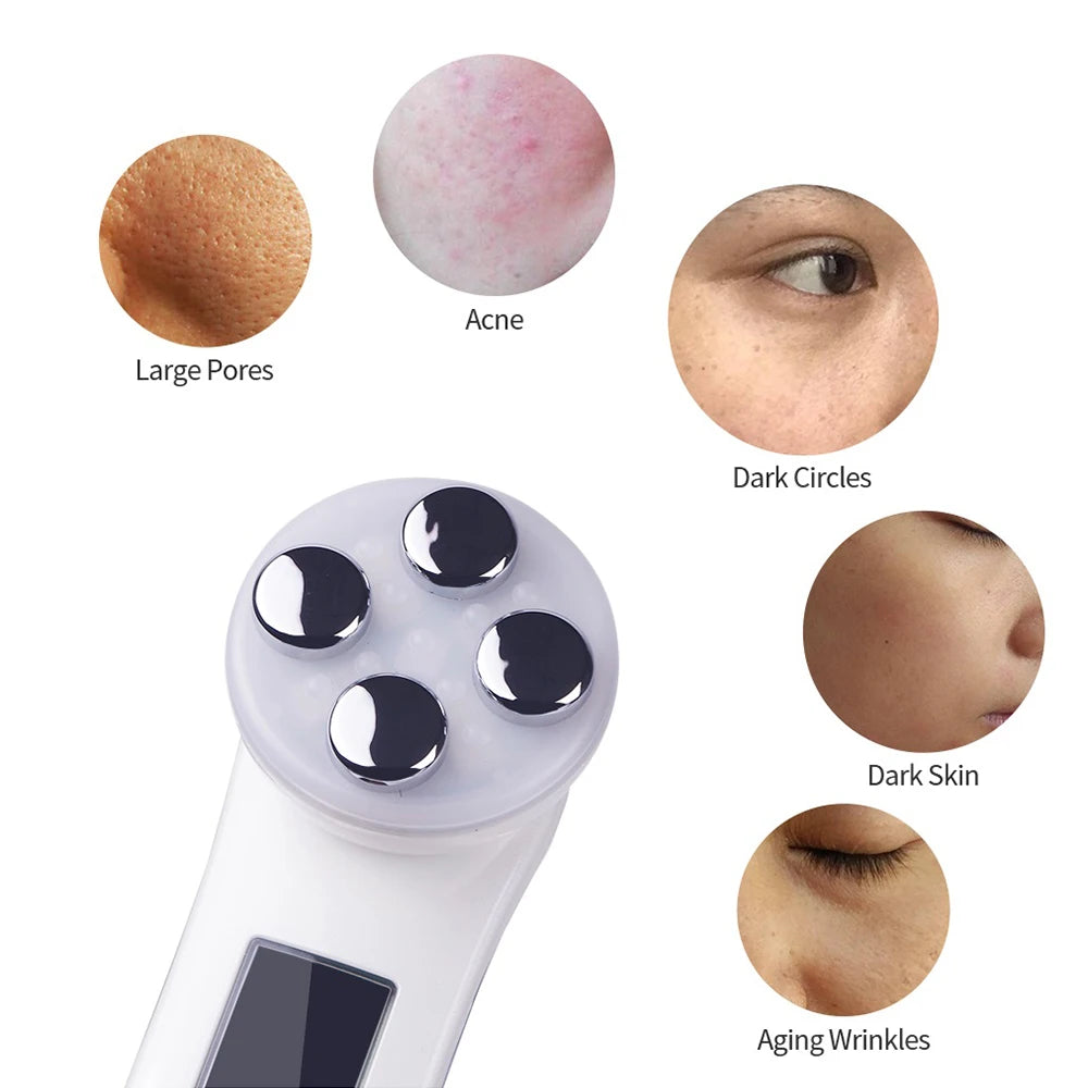 Sculptano 5-in-1 RF & EMS Deep Electroporation Facial Lifting Device