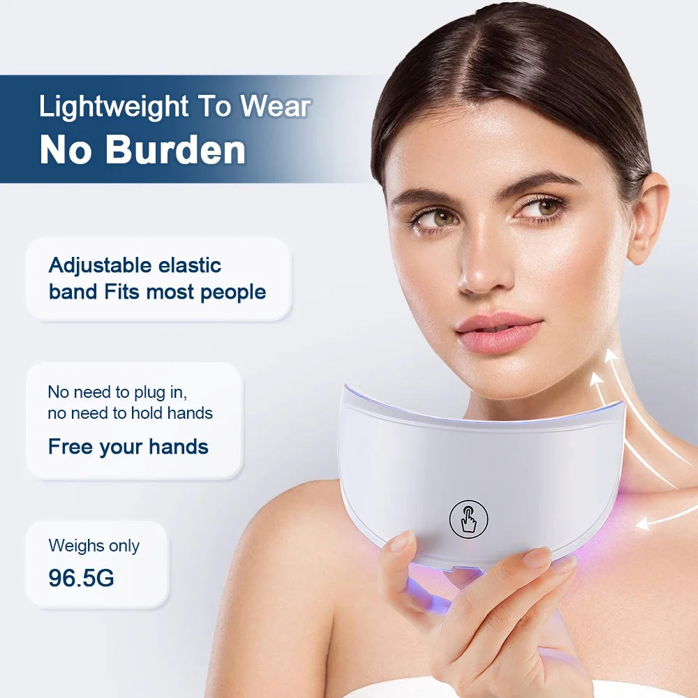 Sculptano 7-Color Bio-Light Photon Therapy Neck Mask