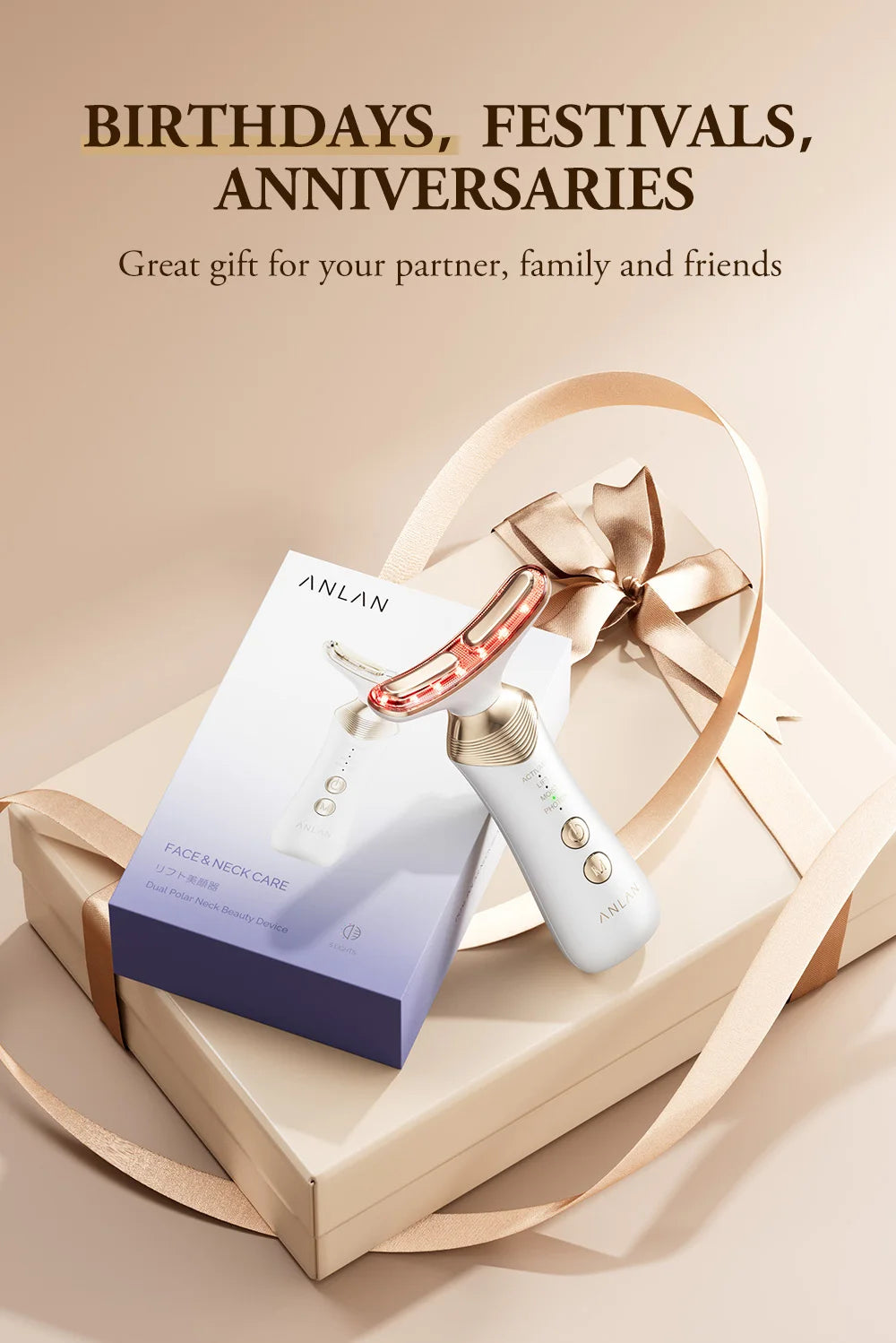 Sculptano 24K Gold Bipolar EMS Multi-Functional Beauty Device