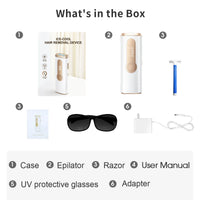 Sculptano Luma-Tech: 3-in-1 IPL &amp; Cooling Epilation System