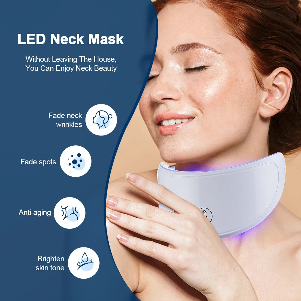 Sculptano 7-Color Bio-Light Photon Therapy Neck Mask
